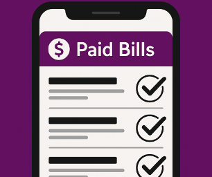 A picture showing online banking 