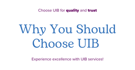 Why you should choose uib